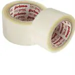 DCGPAC Polypropylene Transparent 40 Micron Primo Transparent BOPP Adhesive Packaging Tape - 72mmx65 m (Pack Of 48)