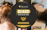 KURAIY 100 % Pure Beard & Mustache Wax for strong hold Hair Wax (100 g)