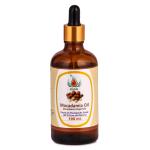 KUNJ Macadamia oil (Macadamia integrifolia) 100% Pure & Natural Undiluted Therapeutic Grade. Cold Pressed. 100ML