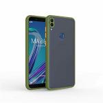 Mlity Asus Zenfone Max Pro M1 Green Plastic Matte Frosted Back Case Cover Anti-Fingerprint