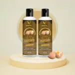 Natural Anti Dandruff & Hair Fall Control Egg Shampoo For Smooth And Silky Hair (200 ml +200ML