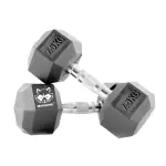Mapache Dumbbells Set for Home Gym Dumbbells Hexagonal Dumbbells 7.5 Kg x 2 Set Fitness Gym Dumbbell set for Home Workout Anti Skid Rubber Dumbbell Weights (7.5KG)