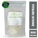 Shudh Online Alum Stone (500 g), Fitkari Stone, Fitkiri Block (100g), Fitakri, Patika -Water, Shaving