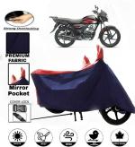 Bykorrzon Red Polyester Full Body Bike Cover for Honda CD 110 Dream