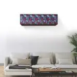 Dream Care 1 ton Split AC cover waterproof 1 Pc of Dust Proof Printed ( 30x 85 x 21 Cm) |Suitable for All Air Conditoner brand 1 ton Split AC Cover |Multicolour Split AC Cover