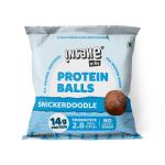 Insane Fit Protein Balls Snickerdoodle 60g x 4 | Plant Protein | Probiotics | Loaded with Quinoa Cocoa Oats Cinnamon & Cashews | No Added Sugar