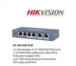 HIKVISION 2 UTP Uplink 4 Port Fast Ethernet Unmanaged POE Switch (Eco Model Switches 10/100, DS-3E0106P-E/M)