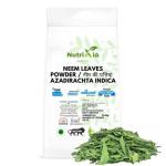 Nutrixia Neem Leaves Powder Churna-Neem Ke Patte-Neem-Azadirachta Indica-Lemon 950 Gms