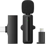 K8 Wireless Plug and Play Type C Caller Mic Supported all smart phones Android Phone, iOS