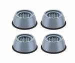 SARVAM CART Plastic Washer Dryer Anti Vibration Pads With Suction Cup Feet, Fridge Washing Machine Leveling Feet Anti Walk Pads Shock Absorber Furniture Lifting Base(4 Piece)