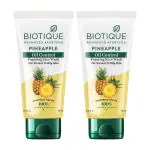Biotique Pineapple Oil Control Foaming Face Wash 150ml (Pack of 2)