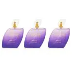 Secret Temptation Romance Eau De Parfum for Women Everyday Wear Fragrance Pack of 3 (50ml each)