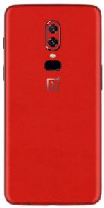 Orgic India Oneplus 6 Red Mobile Skin