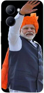 Angelsky Realme C33 Multicolor Modi Wallpaper Printed 3D Case Back Cover