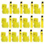 ShubhKraft Return Gift Item In Bulk For Kids | Be Happy Smiley Lunch Box & Water Bottle Set | Two Compartment Tiffin Box For Childerns / School Supplies (Pack of 12, Yellow)