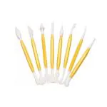 Konfiz Fondant Modeling Tools Set Gum Paste For Cake Decorating (Set Of 8)