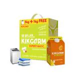KIKGERM Naturally Best TOP LOAD Detergent Powder + Fabric Conditioner FREE | No Harmful Chemicals | New & Shiny Clothes | 4 KG + 500ML Free (4.5 KG)