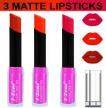 OUR BEAUTY Multicolor Soft And Smooth Touch Velvet Matte Lip Color Combo 101, 10.5 G (Pack Of 3)
