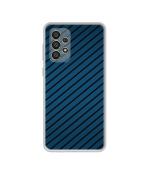 Casotec Blue Stripes Design Printed Silicon Soft TPU Back Case Cover for Samsung Galaxy A33 5G