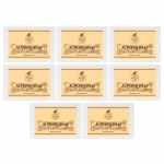 Khadi Ark Herbal Natural Handmade Almond Bath Soap 125gm each Pack of 8