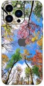 instyler Apple iPhone 13 Pro Matte Vinyl Nature Printed Mobile Skin Sticker with Scratch Resistant Lamination