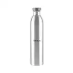 Vinod Sparkle 24 Hours Hot and Cold Flask Bottle with Copper Coating Inside and Fabricated 18/8 Stainless Steel Outside | Stainless Steel Water Bottle for Daily Use - 1 Litre (Silver)