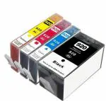 Dubaria Black Plus Tri Color Ink Cartridge Compatible for HP 920 XL (Pack of 4)