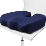 4V1 Memory Foam Coccydynia Cushion Coccyx Orthopedic Seat Cushion Coccyx Cushion for Relief from Lower Back, Sciatica, Tailbone, Lumbar Pain , Piles Hemorrhoids - UNISEX 1