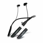 Ubon CL35 Wireless v5.3 Neckband 100H Playtime | Touch Control | 350mAH*2 Battery Bluetooth Headset  (Black, In the Ear)