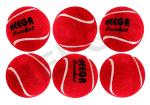 Heega Choice Of Champion Rubber Cricket Tennis Ball - 120Gm (Pack Of 6 )