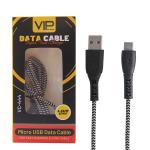 VIP DATA CABLE WHITE TYPE C USB VC-444