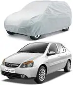 CARNEST Car Cover For Tata Indigo Ecs (Without Mirror Pockets) (Silver, For 2015, 2016, 2017, 2018 Models)