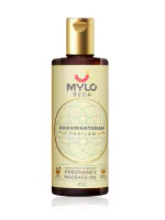 Mylo Veda Ayurvedic Pregnancy Massage Oil for Stretch Marks (Dhanwantaram Thailam) (200 Ml)
