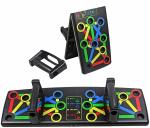 Ample Wings 15 In 1 Multifunctional Foldable Home Exercise Fitness Equipment - Push Up Flex Board, Portable Pushup Training