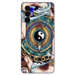 TOPPINGS printed Matte Finish Vinyl mobile back skin (This is Not Back CASE/COVER) for Samsung Galaxy M04 Design F05 -MT