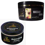 Laurvel Moisturizing Cream 100gm+ Massage Cream 100gm pack 200gm