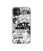 Casotec Arctic Monkeys Pattern Design 3D Printed Hard Back Case Cover for Apple iPhone 11