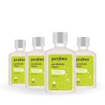 Perfora Lemon Mint Mouthwash | Vitamin C Mouth Freshener For Dental Hygiene & Fresh Breath | No Artificial Flavors & Colors | Alcohol Free Mouth Wash for Men Women & Kids | Fights Germs | Pack of 4 (300ml)