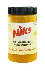 Niks Dish Wash Concentrate 300gm to make 5 Litters Premium Dish wash Liquid at home.