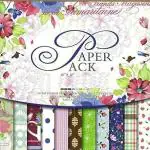 Qatalitic Pattern Design Printed Papers For Art &Amp; Craft (Vs12015), Size: 12 X 12 Inch For Greeting Cardmaking &Amp; Project Book Making (24 Patter