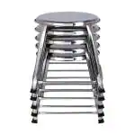 Lifetime Stools Stainless Steel Stool PACK 0F 5