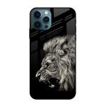Qrioh Brave Lion Glass case for Apple iPhone 12 Pro