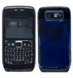 Imbi Black Plastic Full Panel For Nokia E71 E71