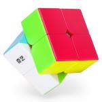 Kiditos QiYi Qidi S2 2x2 Stickerless Magic Cube Mofangge Mascot 2x2x2 Speed Cube