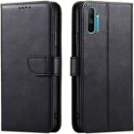 Juberous Flip Cover for Realme C3 | Magnetic Closurer| PU Leather Magnetic Wallet Back Cover Case (Black)