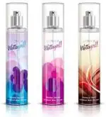 LAYERR Wottagirl Vanila Twist, Secret Crush, Mystic Island Combo Set Deodorant Spray for Women 135 ml (Pack of 3)