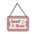 CVANU Attractive Wooden Sweet Home Wall Hanging for Wall Decor