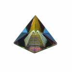 pujaNpujari Vastu Crystal Pyramid (Multicolor, Small, 5)