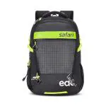 Safari Megapack 43L Expandable Travel Laptop Backpack, 3 Compartments, Compression Straps, Bottle Holder, Overnighter Travel Bag for Boys and Girls, Office Bag, Black