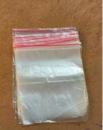 Vedant Santosh Plastic Zip Lock Pouch Bags Size -8x11 inches (Pack Of 50)